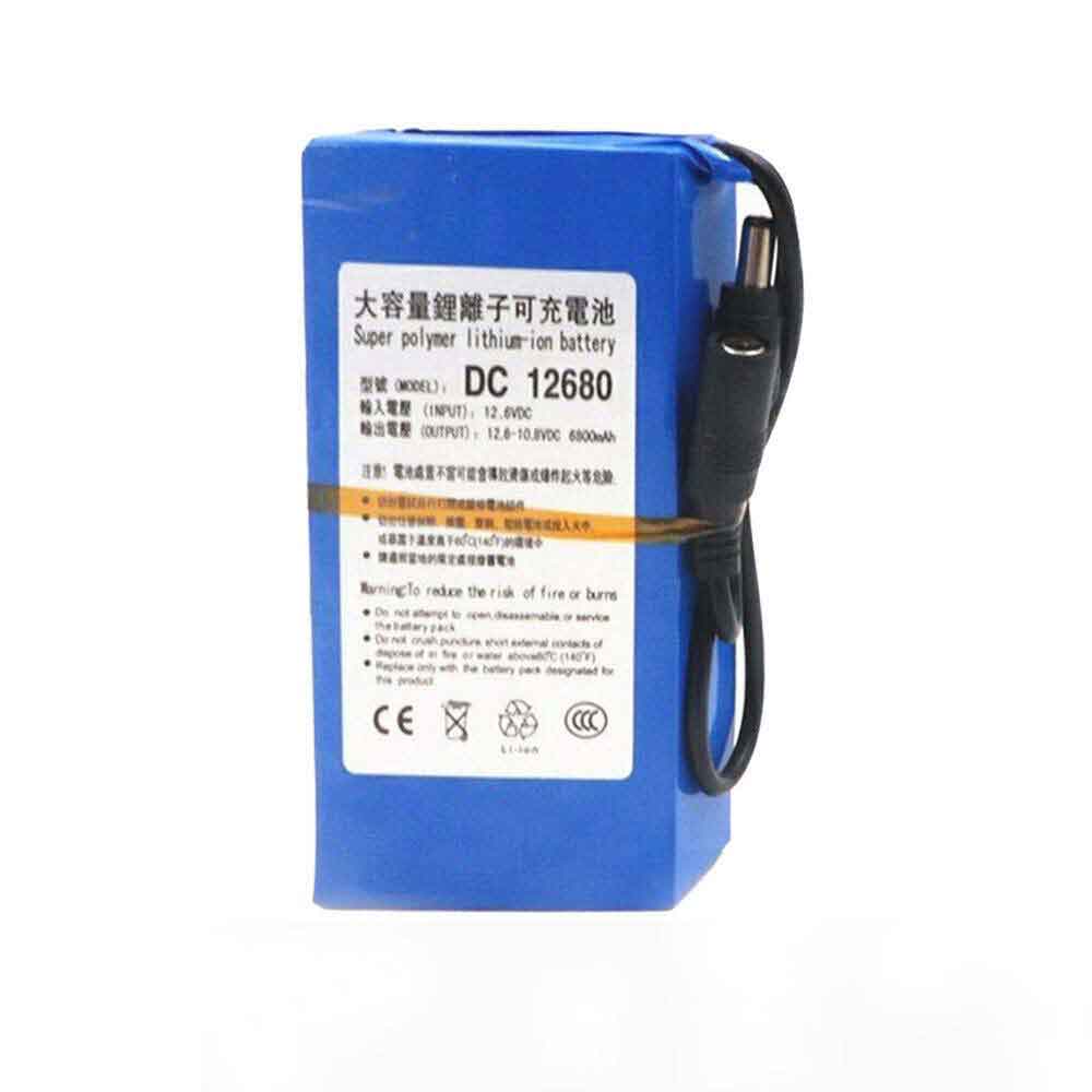Portable DC-12680 12.6V 6800mAh Replacement Battery