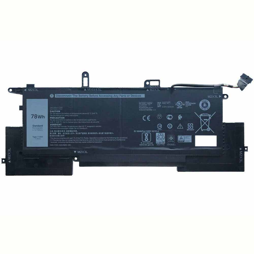 DELL 7146W 11.4V 78Wh Replacement Battery