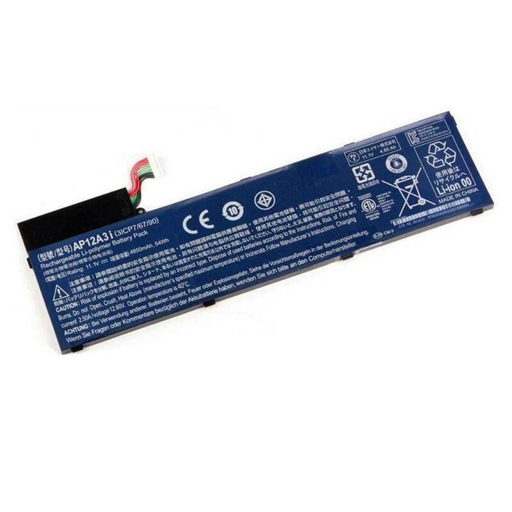 acer AP12A3i 11.1V 4850mAh Replacement Battery