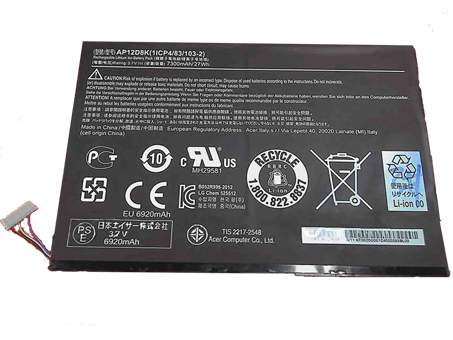 Acer Iconia W510 W510P Series
