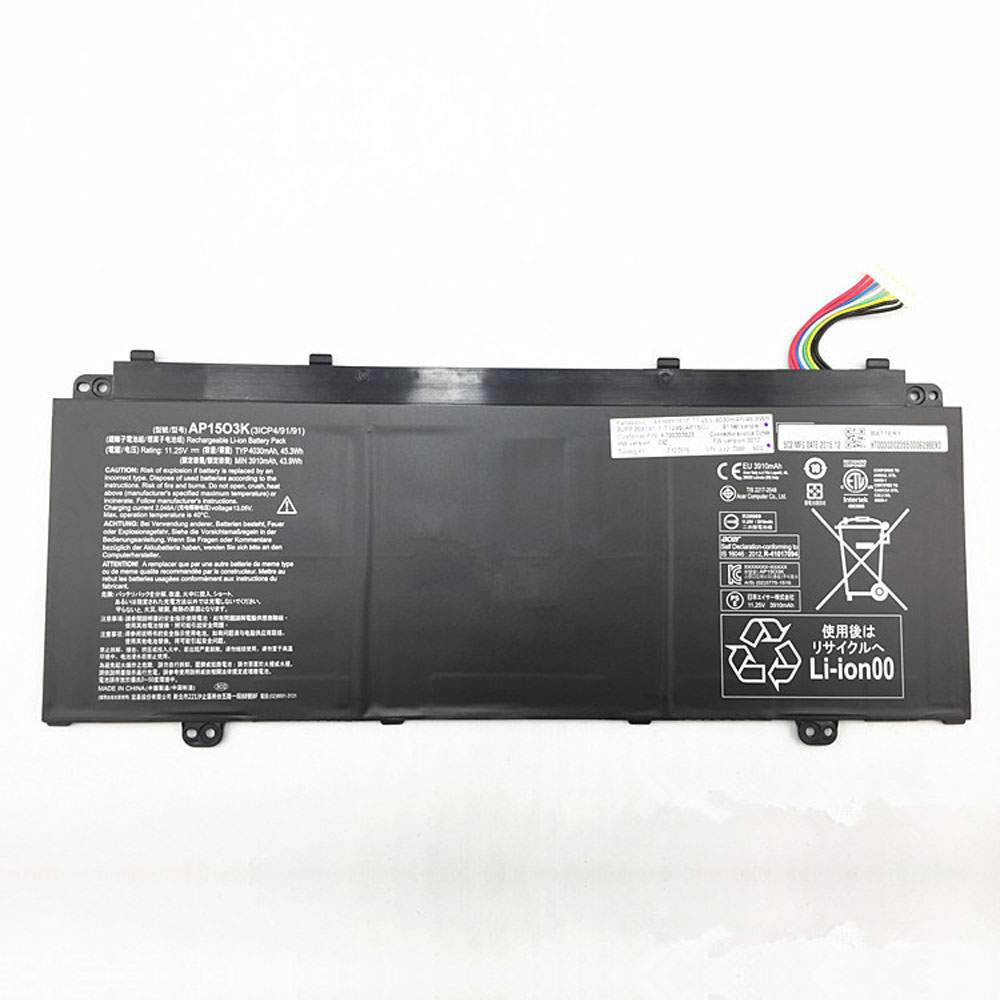 acer AP1503K 11.25V 45.3Wh4030mAh Replacement Battery