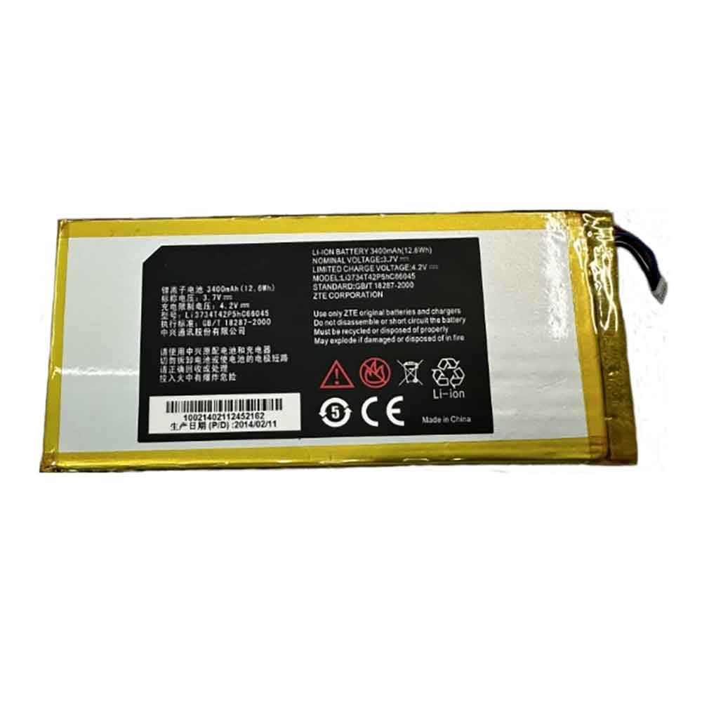 ZTE Li3734T42P5hc66045 3.7V 3400mAh Replacement Battery