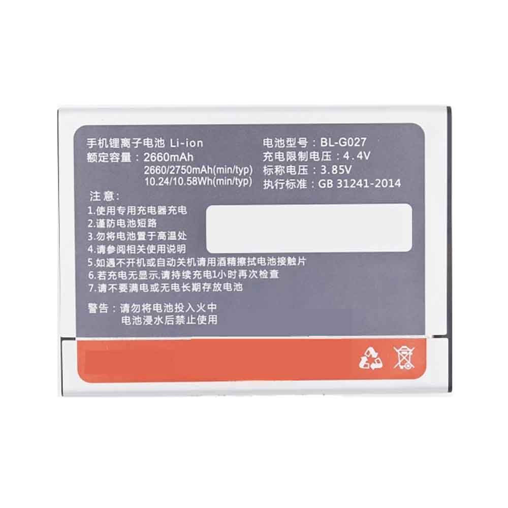 GIONEE BL-G027 3.85V 2660mAh Replacement Battery