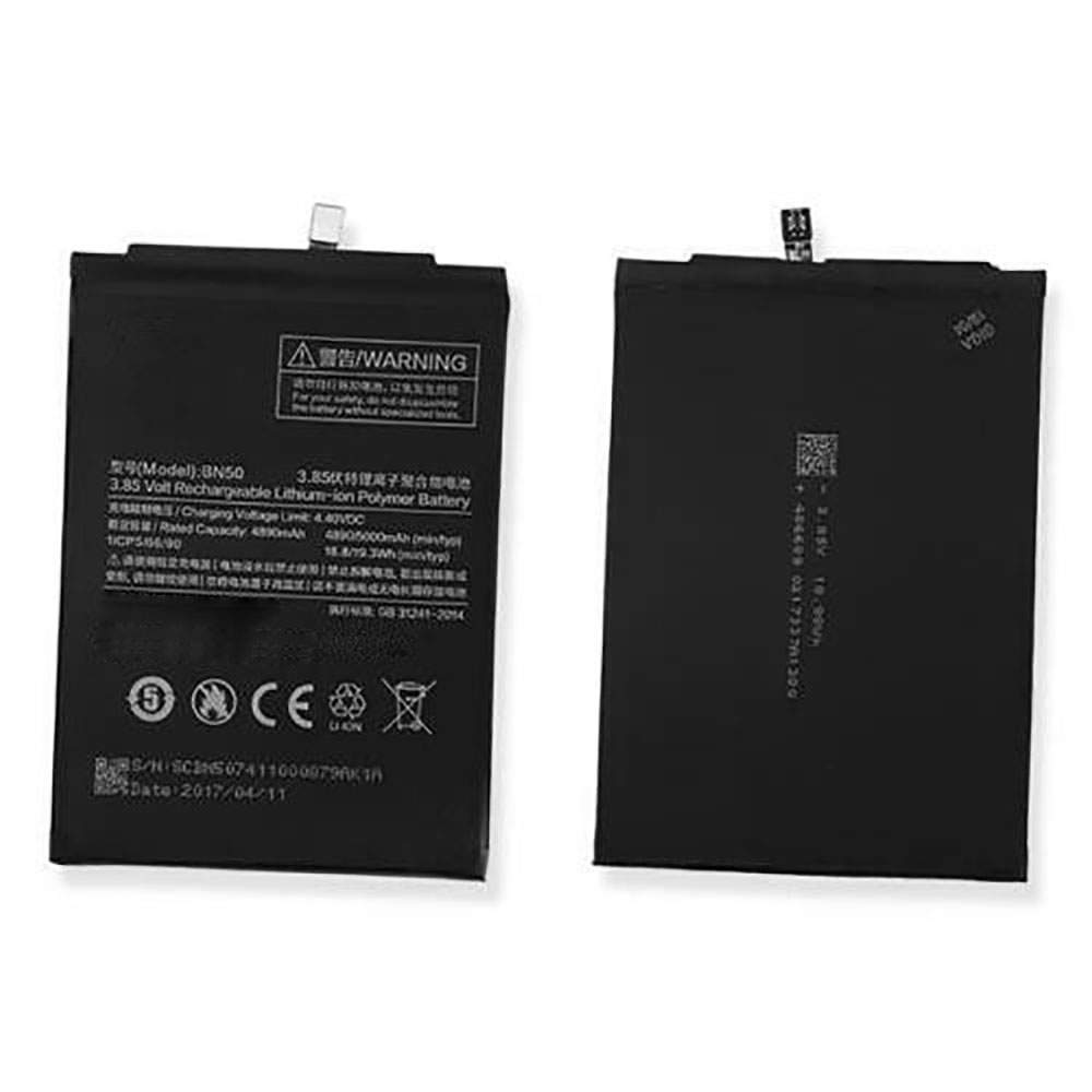 Xiaomi BN50 3.85V/4.40V 4890mAh/18.8WH Replacement Battery