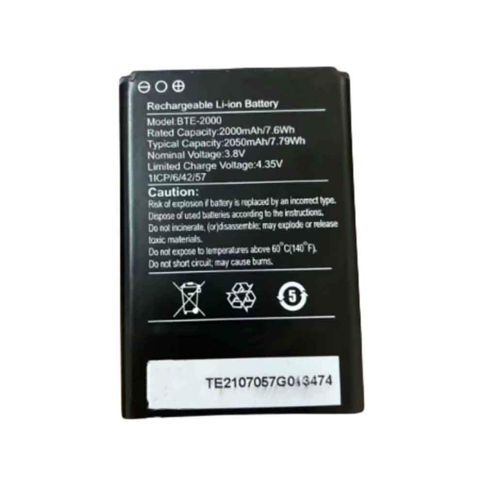 CAT BTE-2000 3.8V 2000mAh Replacement Battery