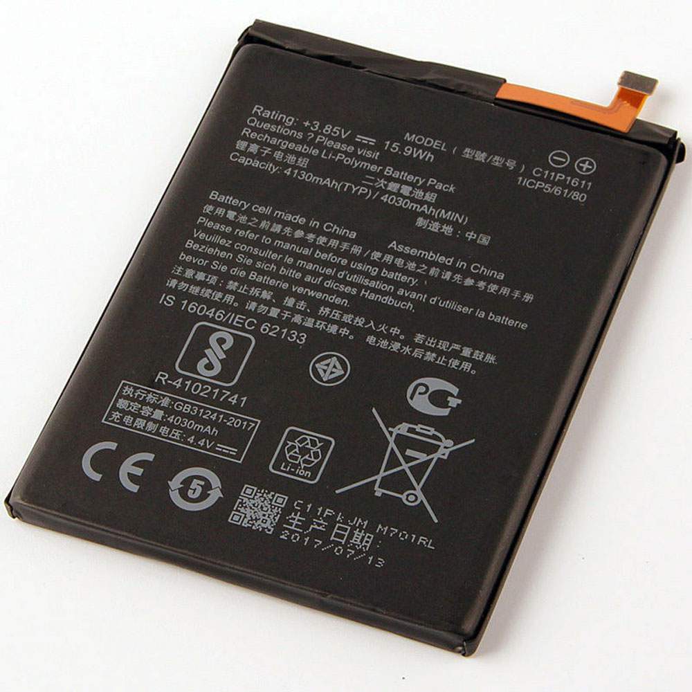 ASUS C11P1611 3.85V/4.4V 4030mAh/15.9WH Replacement Battery