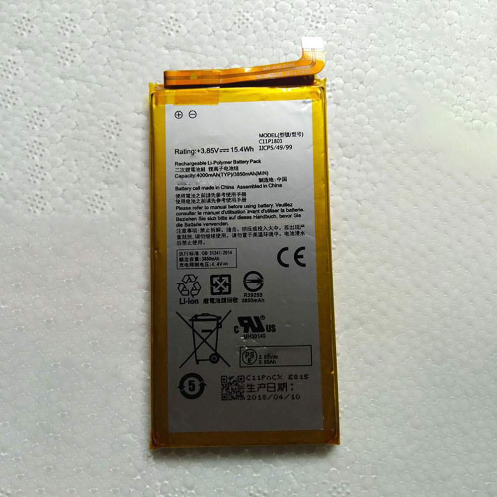 ASUS C11P1801 3.85V/4.4V 15.4WH Replacement Battery