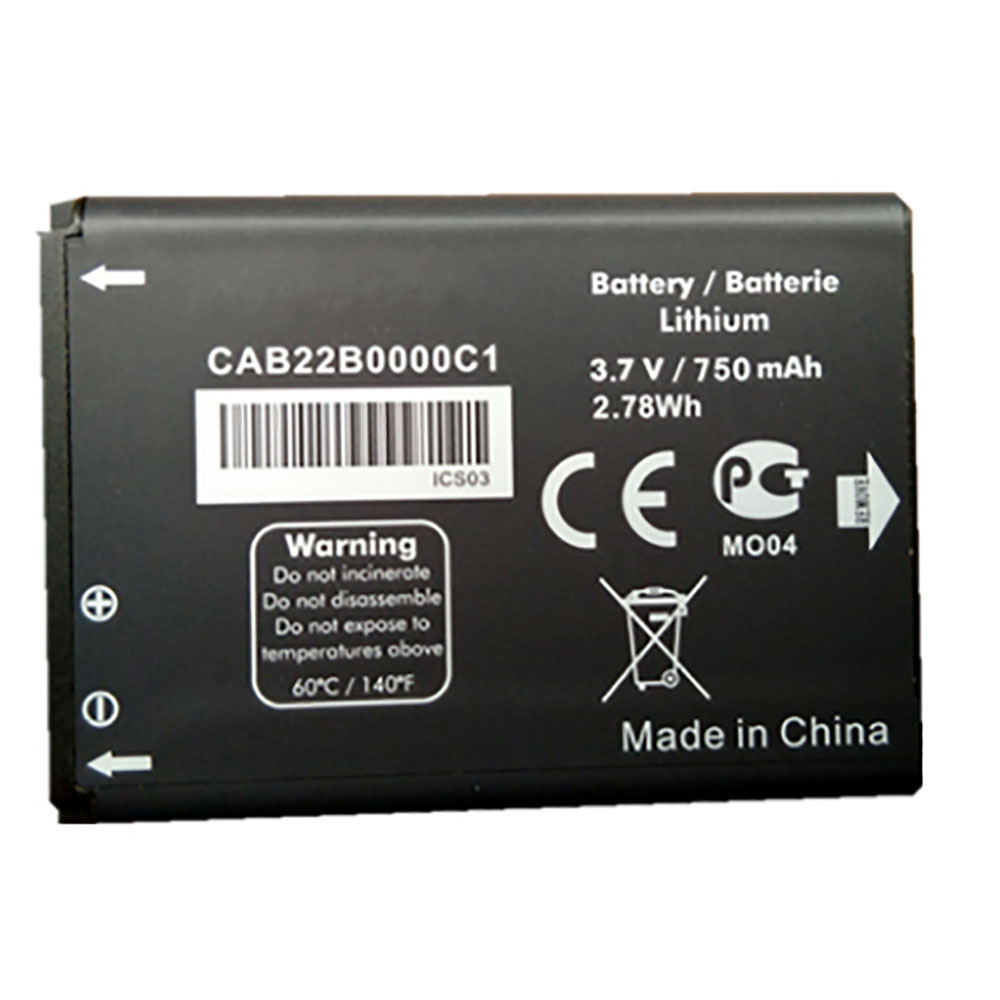 ALCATEL CAB22D0000C1 3.7V 750mAh/2.78WH Replacement Battery