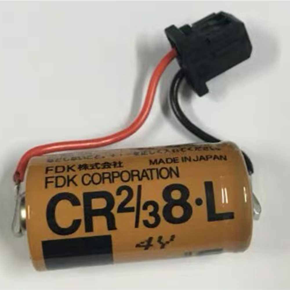 CR2%2F3-8.L Fuji CR123A CR17335 FDK CR2/3 8.L with black plug 