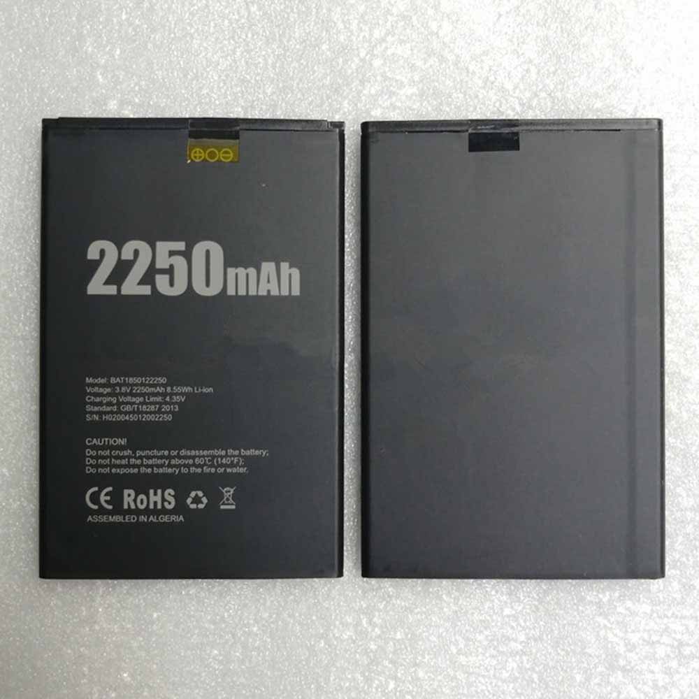 DOOGEE BAT1850122250 3.8V/4.35V 2250mAh 8.55Wh Replacement Battery
