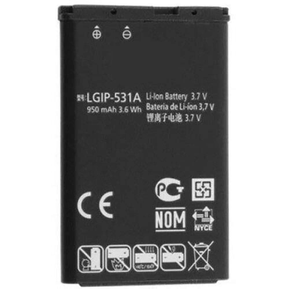 LG LGIP-531A 3.7V 950mAh/3.6WH Replacement Battery