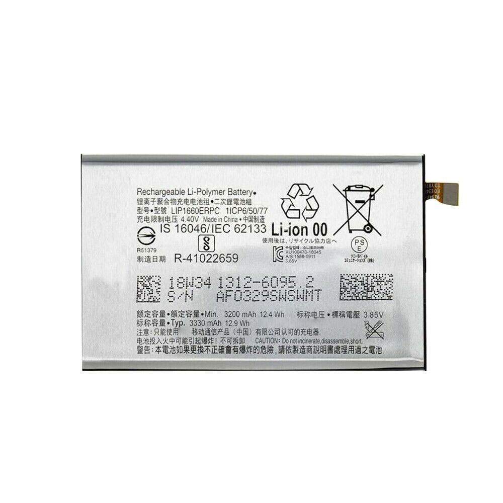 SONY LIP1660ERPC 3.85V/4.4V 3200mAh/12.4WH Replacement Battery