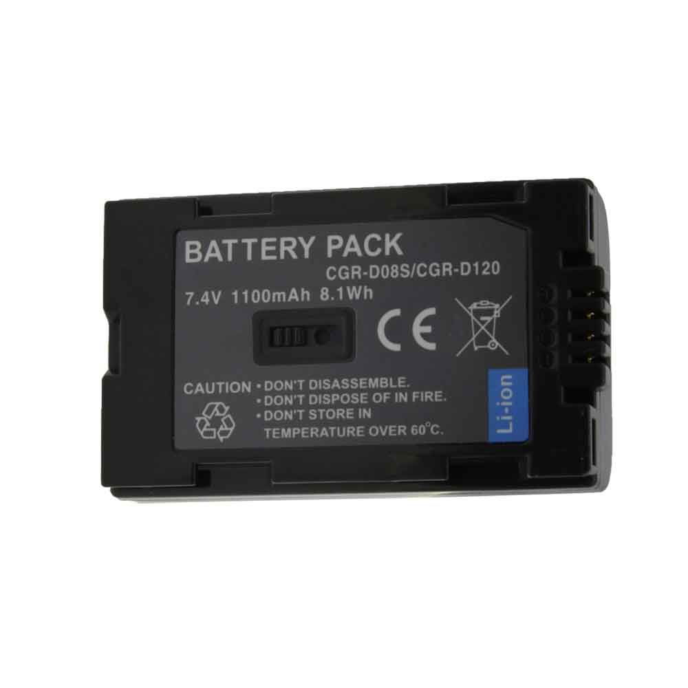 Panasonic CGR-D08S 7.4V 1100mAh Replacement Battery