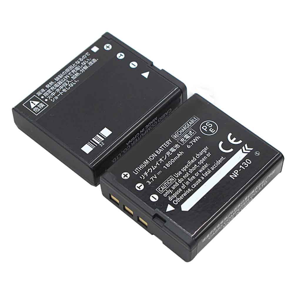 CASIO NP-130 3.7V 1800mAh Replacement Battery
