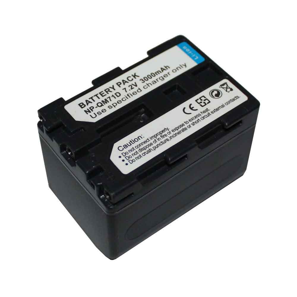 Sony NP-QM71D 7.2V 3000mAh Replacement Battery