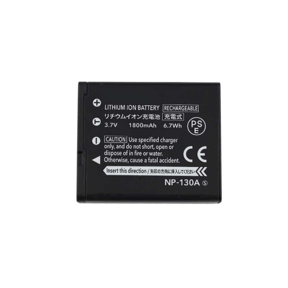 CASIO NP-130A 3.7V 1800mAh Replacement Battery