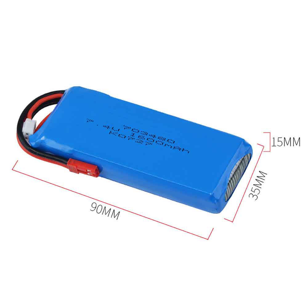 Weili 703480 7.4V 1600mAh Replacement Battery