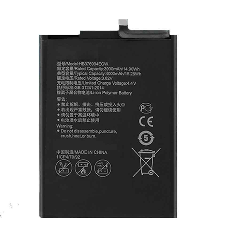HUAWEI HB376994ECW 3.82V 4.4V 3900mAh/14.9WH Replacement Battery