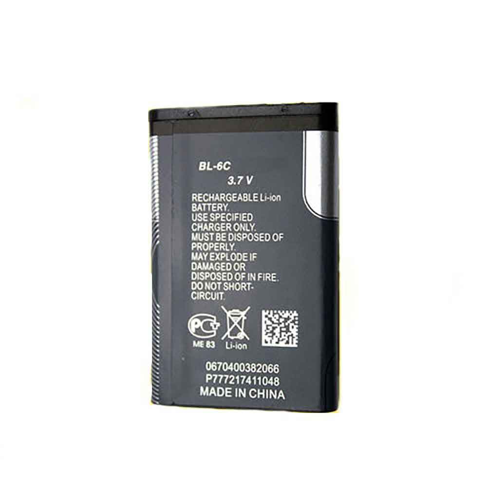 NOKIA BL-6C 3.7V 1800mAh/6.6WH Replacement Battery