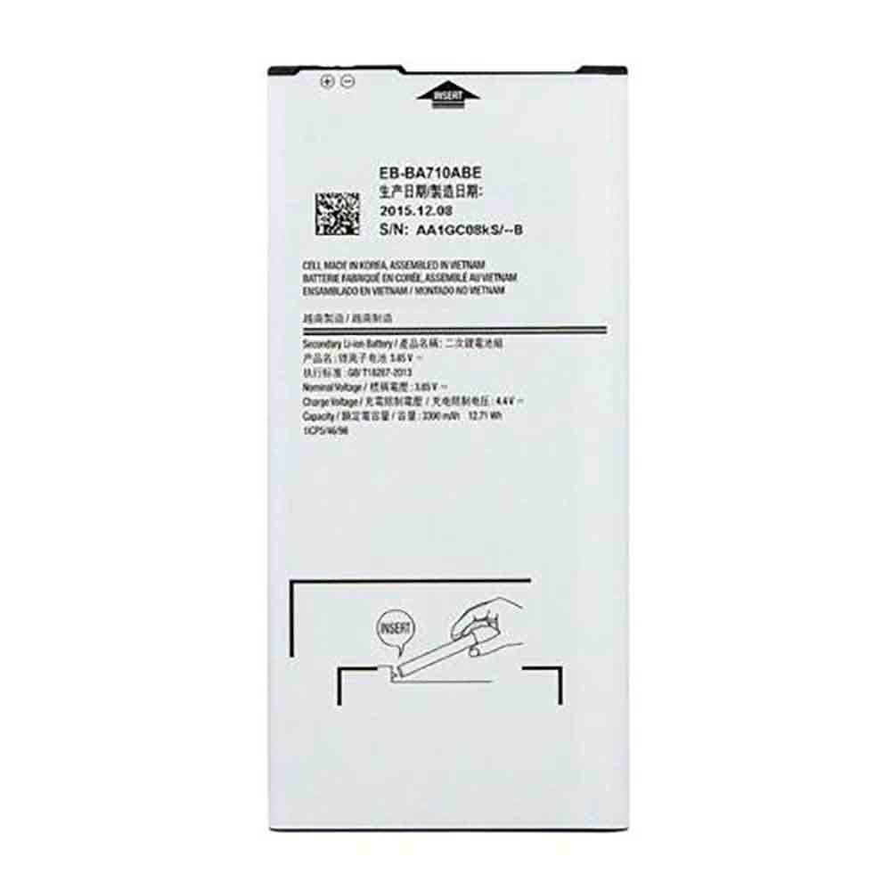 SAMSUNG EB-BA710ABE 3.85V 4.4V 3300mAh/12.71WH Replacement Battery