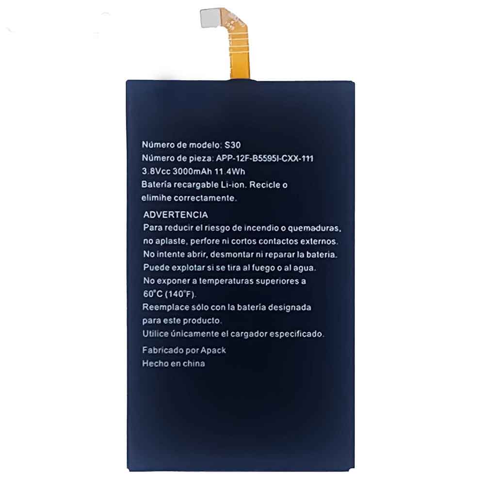CAT S30 3.8V 3000mAh Replacement Battery