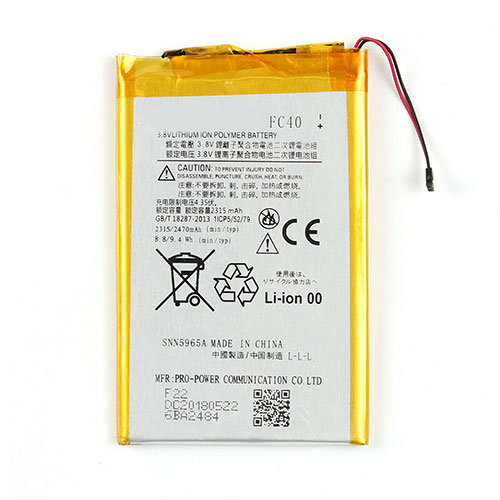 Motorola FC40 3.8V/4.35V 2315mAh Replacement Battery