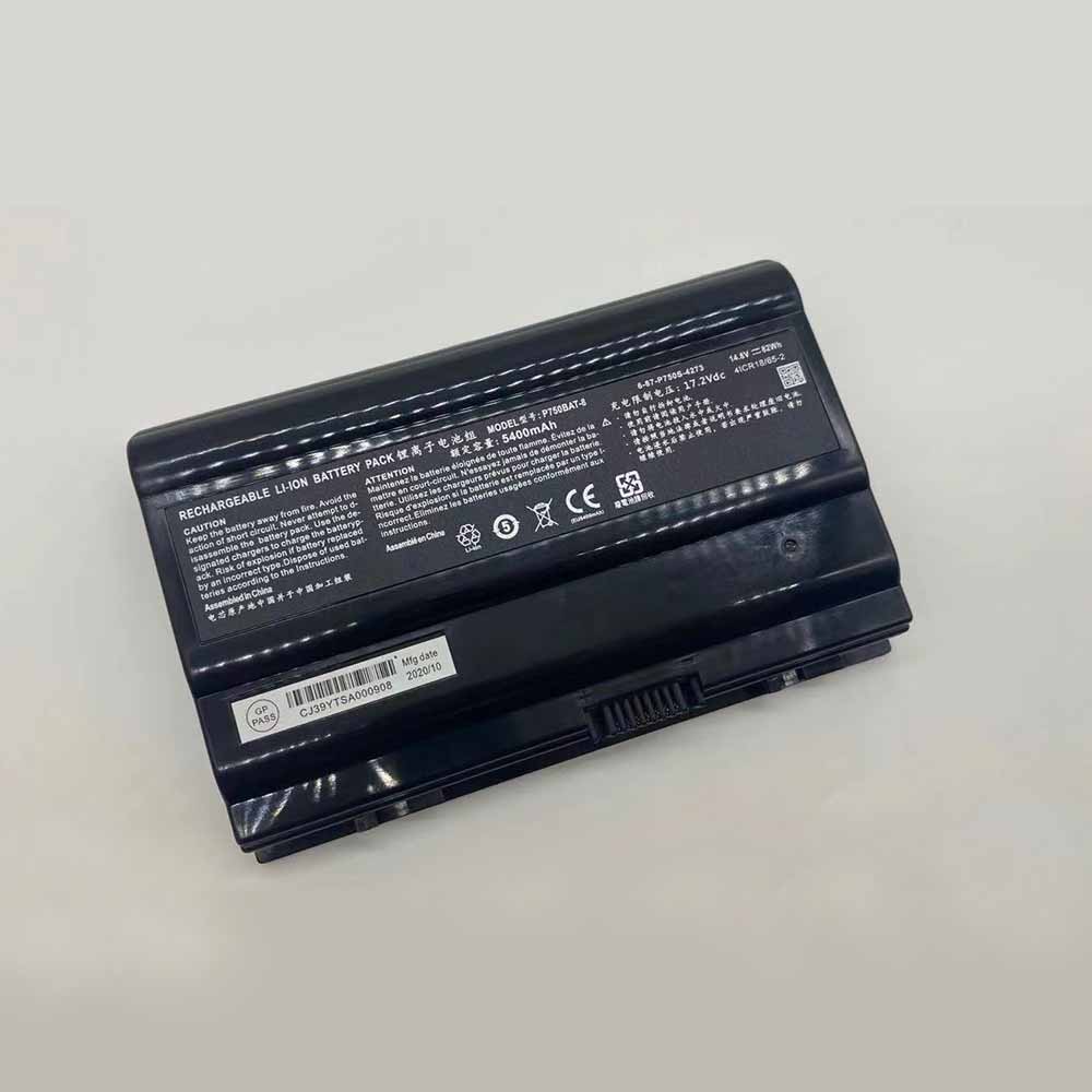 clevo 687P750S4U73 14.8V 5400mAh/82Wh Replacement Battery