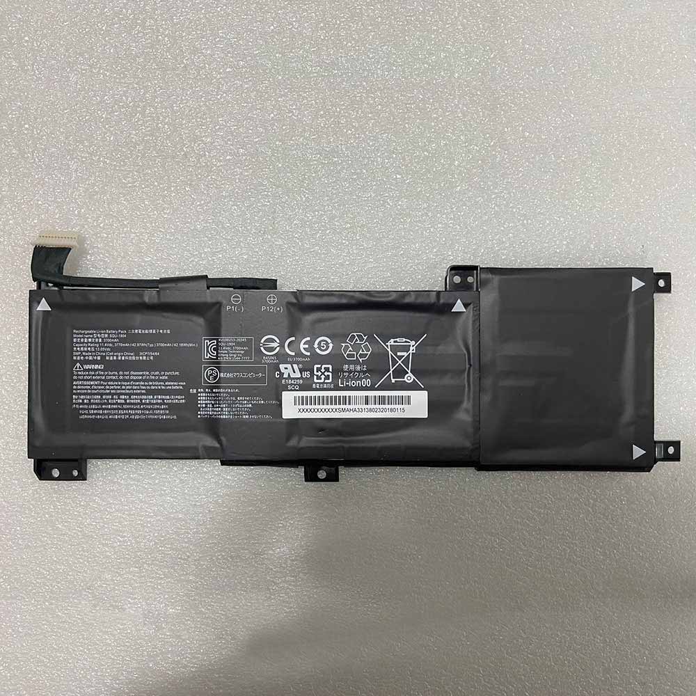 hasee SQU-1904 11.4V/13.05V 3770mAh/42.97Wh Replacement Battery