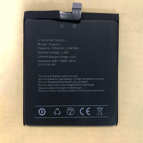 UMI ONEpro 3.85V/4.4V 3550mAh/13.667WH Replacement Battery