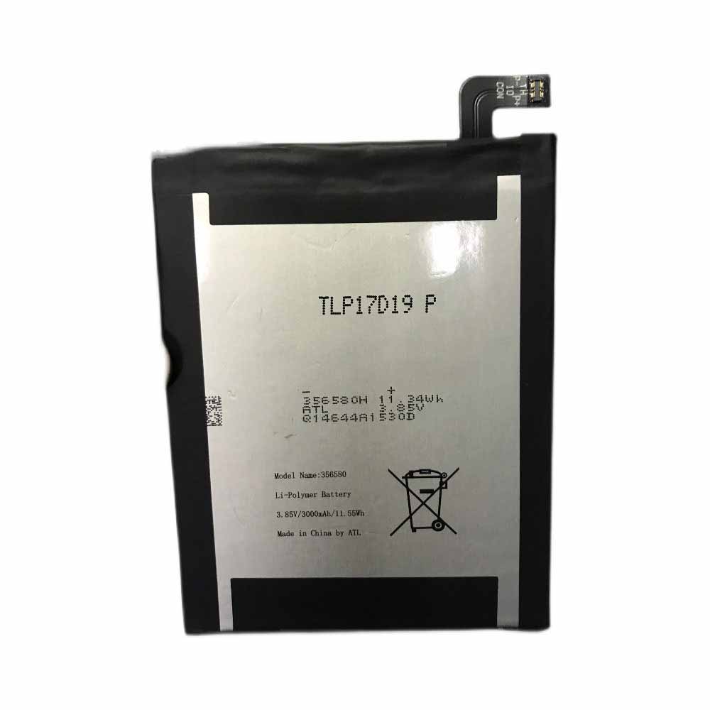 Wiko 356580H 3.85V/4.4V 3000mAh/11.55WH Replacement Battery