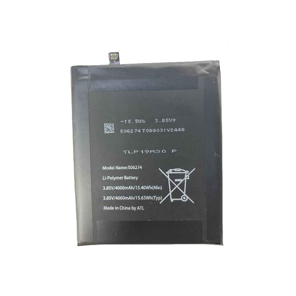 Wiko 506274 3.85V 4000mAh 15.40WH Replacement Battery