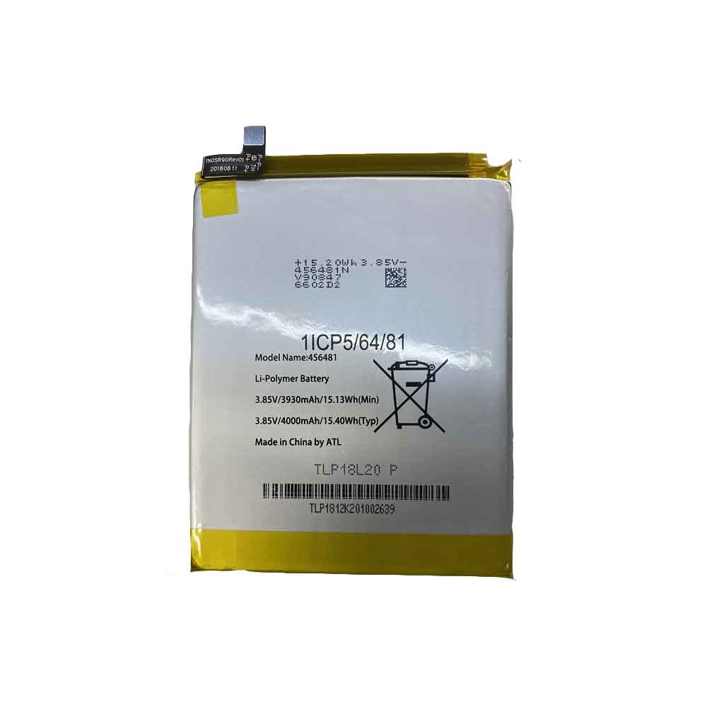 Wiko 456481 3.85V 3930mAh 15.13WH Replacement Battery