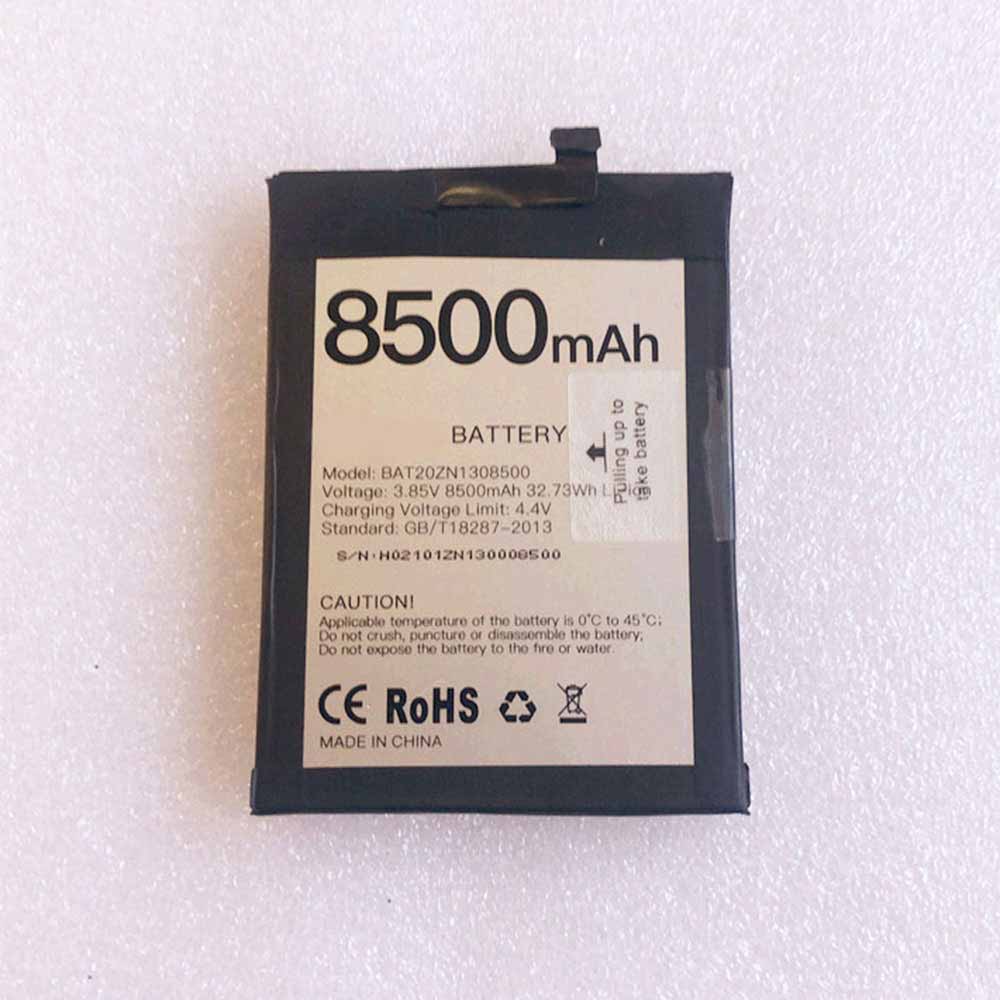 DOOGEE BAT20ZN1308500 3.85V 4.4V 8500mAh 32.73WH Replacement Battery