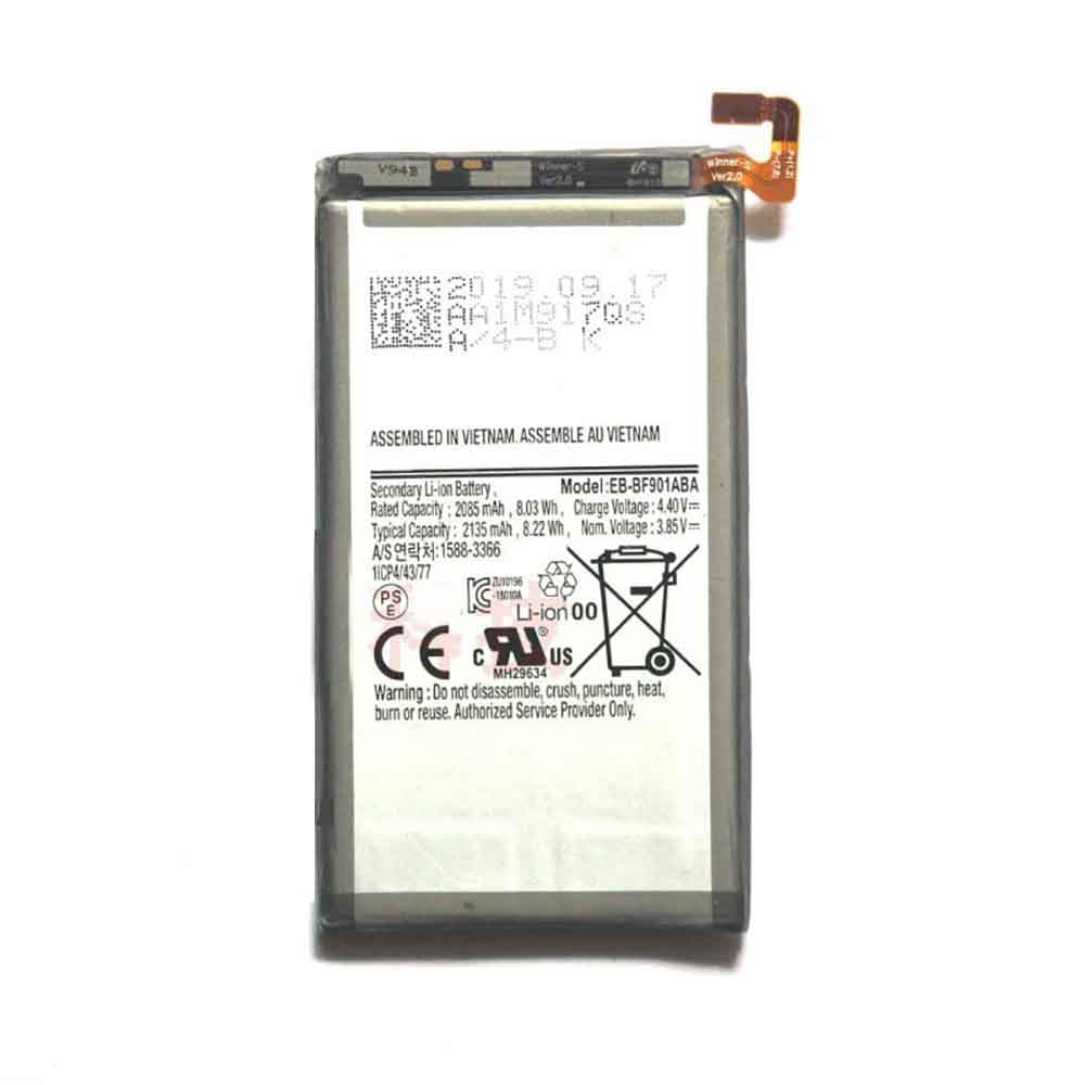 SAMSUNG EB-BF901ABA 3.85V 4.40V 2085mAh 8.03WH Replacement Battery