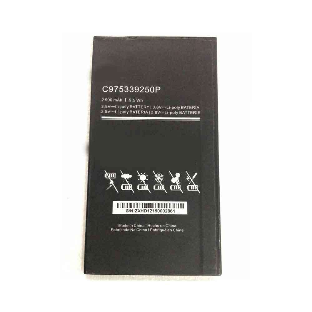 BLU C975339250P 3.8V 2500mAh/9.5WH Replacement Battery