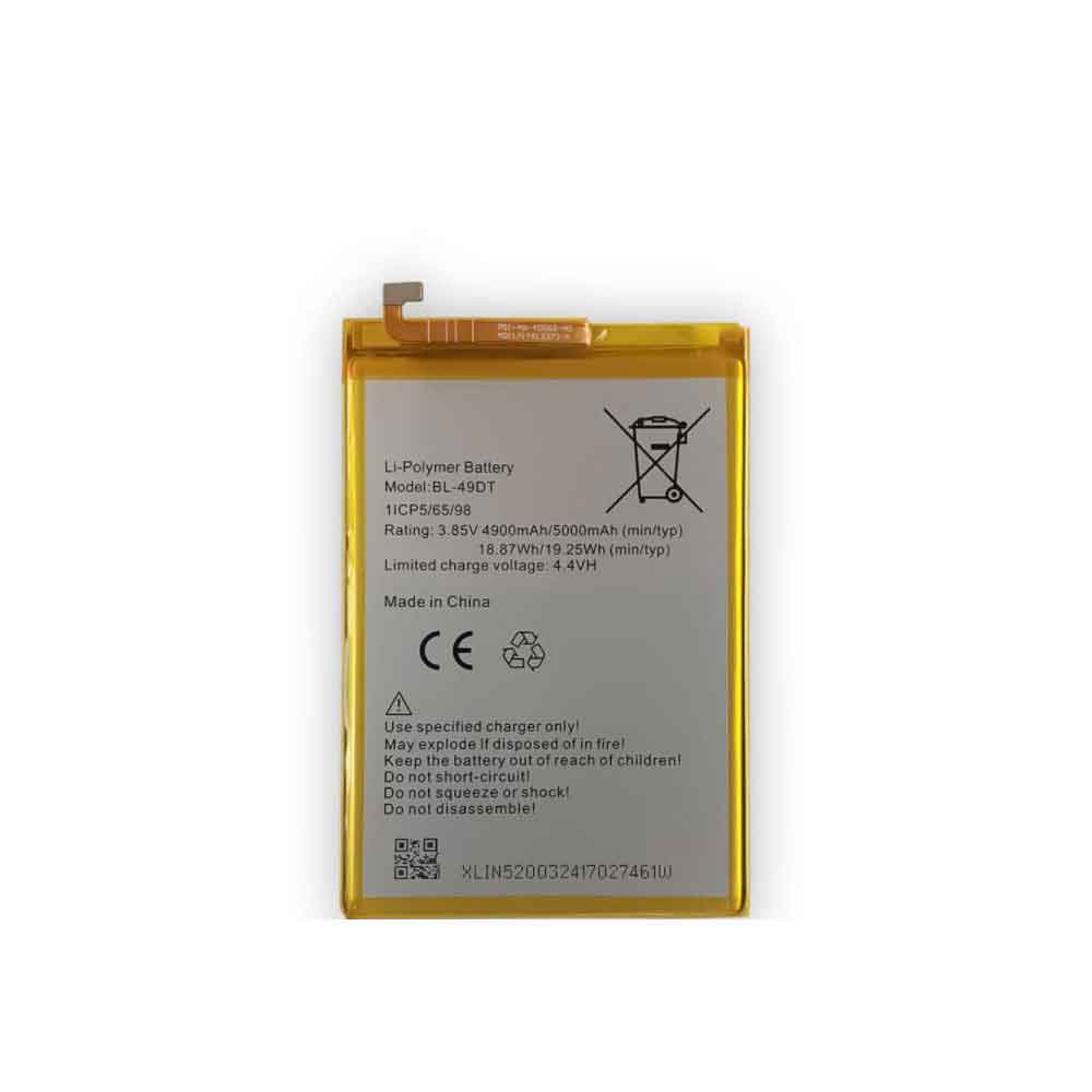 Tecno BL-49DT 3.85V 4.4V 5000mAh/19.25WH Replacement Battery