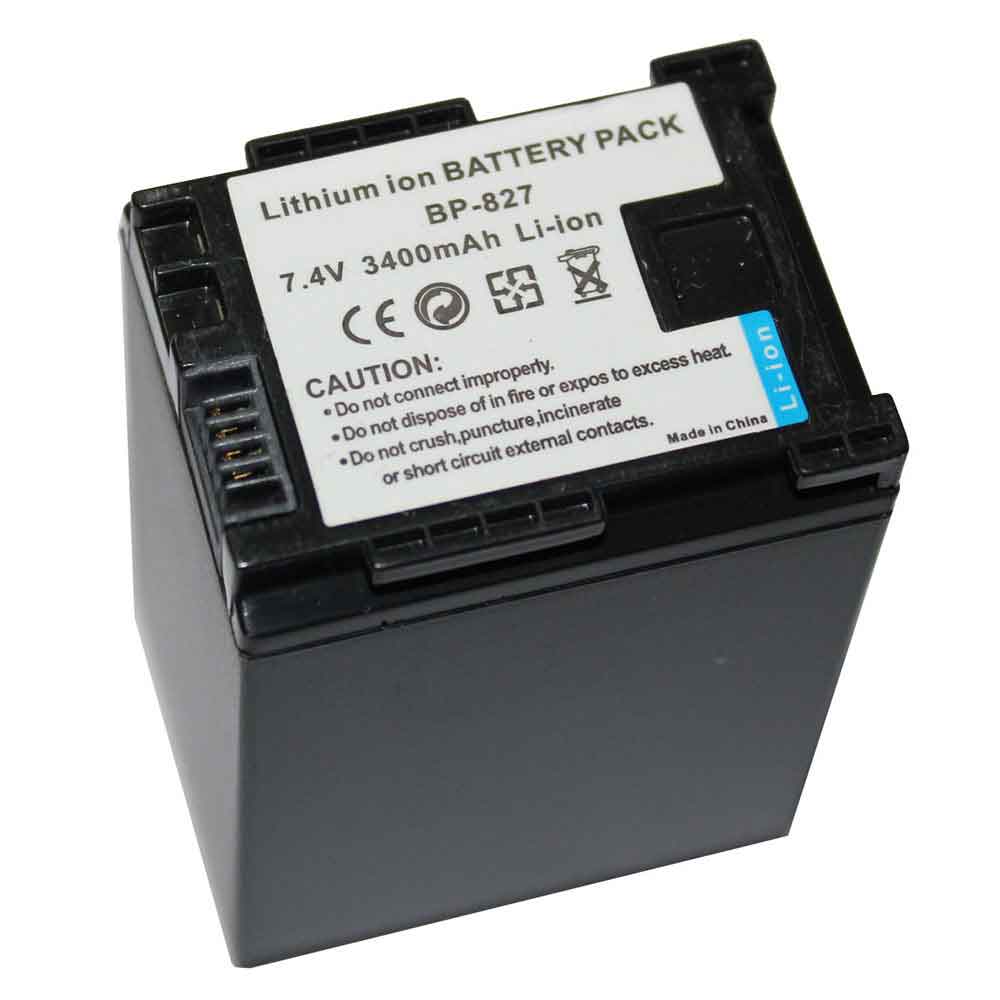 Canon BP-827 7.4V 3400mAh Replacement Battery
