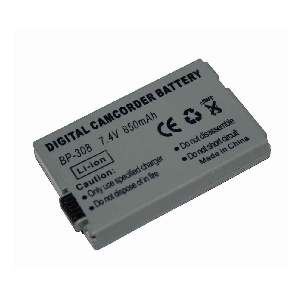 Canon BP-308 7.4V 850mAh Replacement Battery