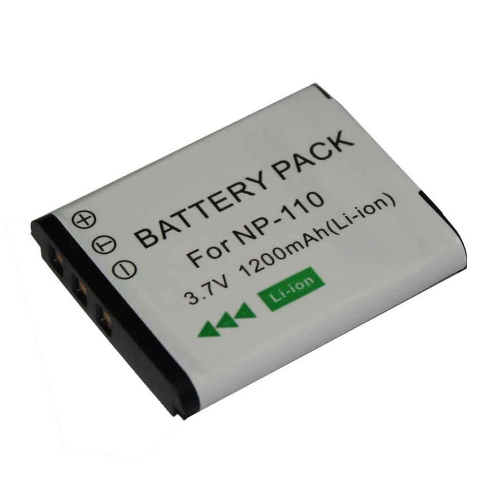 CASIO NP-110 3.7V 1200mAh Replacement Battery