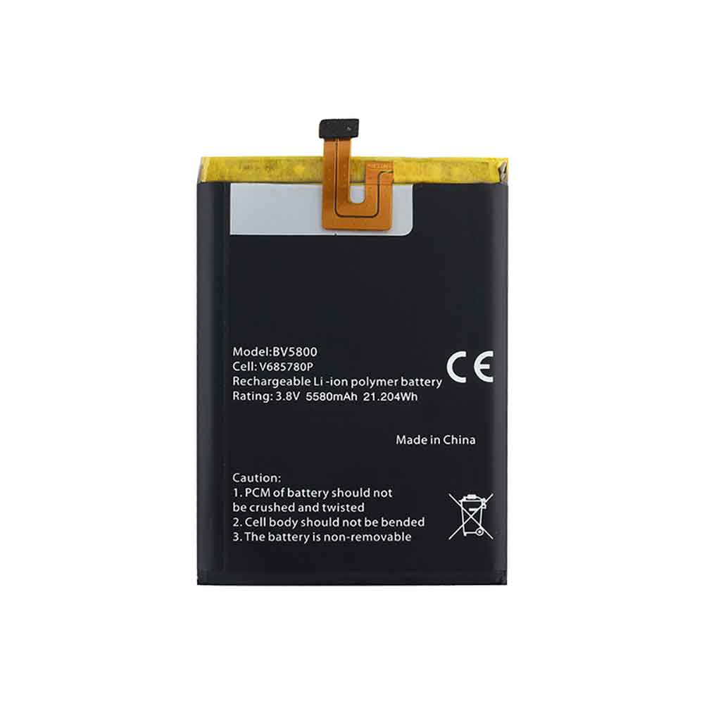 BLACKVIEW V685780P 3.8V 5580mAh/21.204WH Replacement Battery