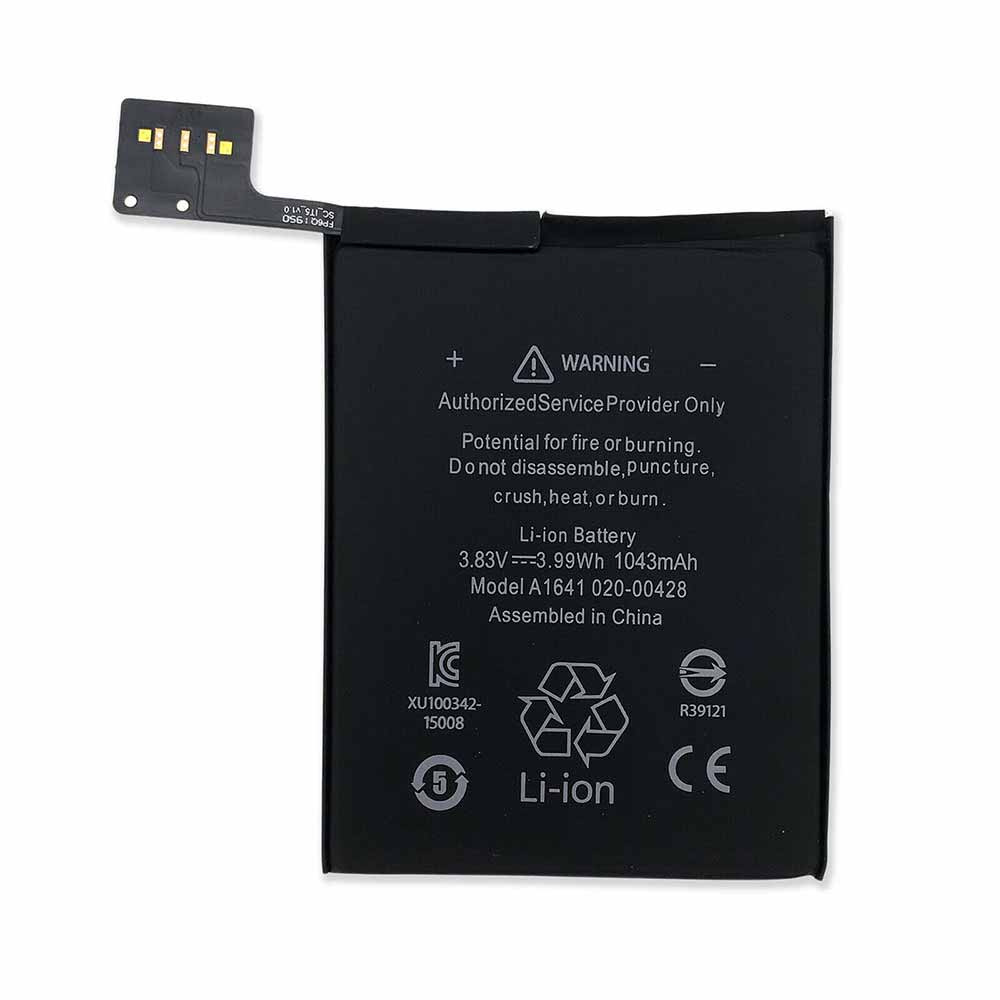 APPLE A1641 3.83V 4.35V 1043mAh/3.99WH Replacement Battery