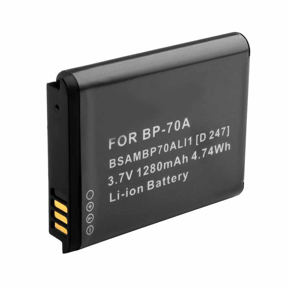 Samsung BP-70A 3.7V/4.2V 1280mAh/4.74WH Replacement Battery