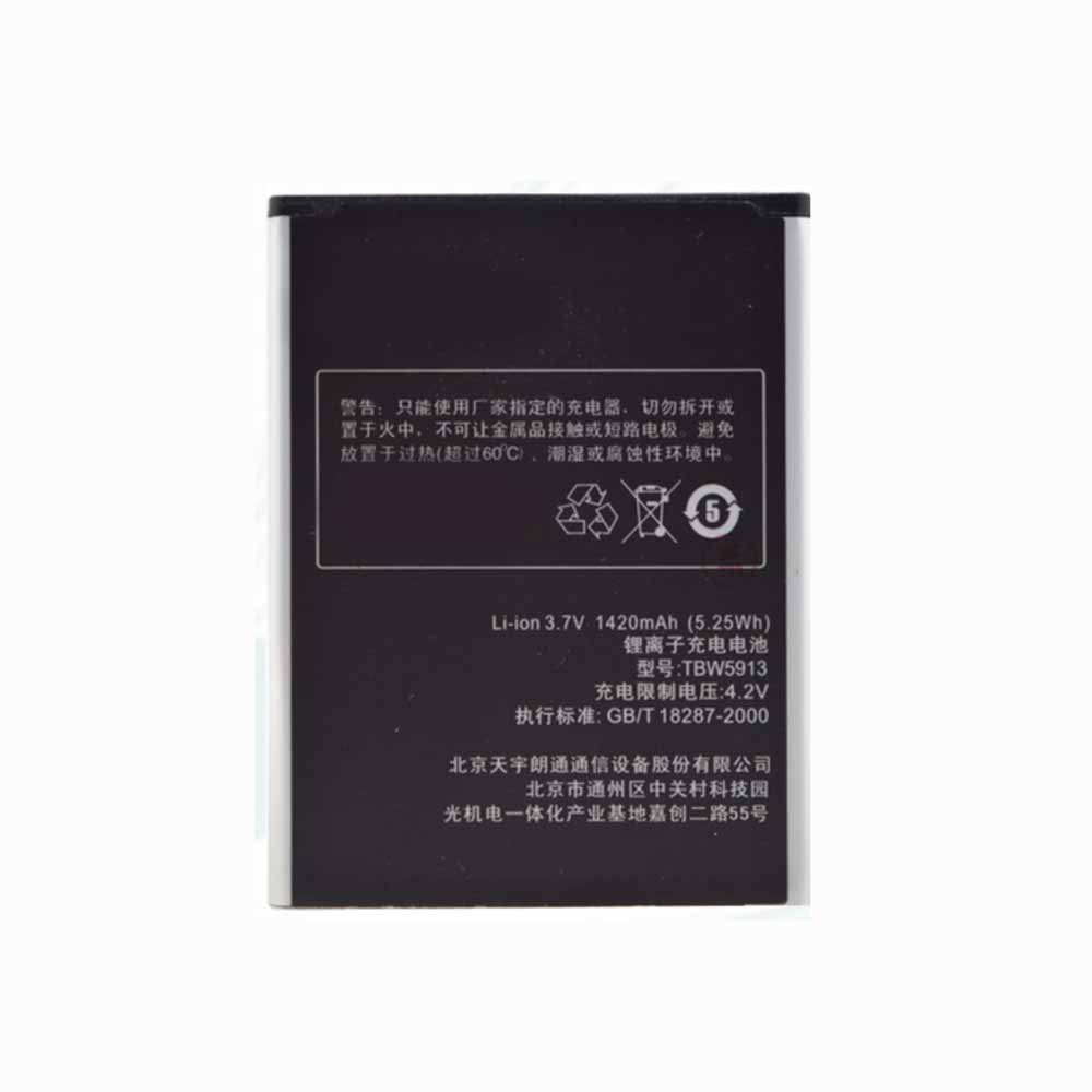 K-Touch TBW5913 3.7V/4.2V 1420mAh/5.25WH Replacement Battery