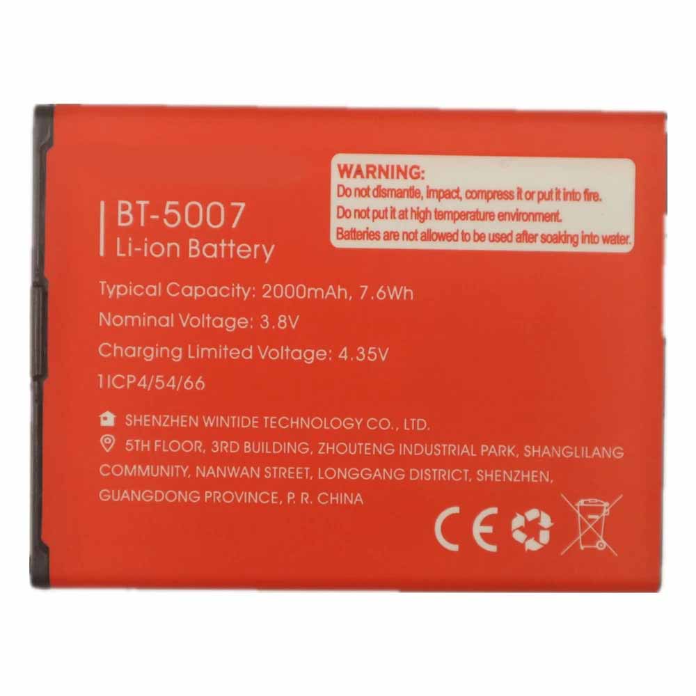 LEAGOO BT-5007 3.8V/4.35V 2000mAh/7.6WH Replacement Battery