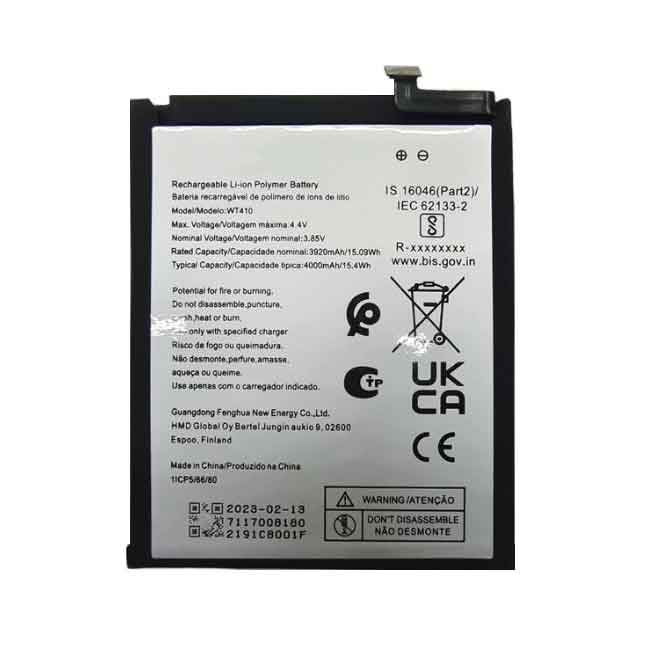 ZTE WT410 3.85V 4000mAh Replacement Battery