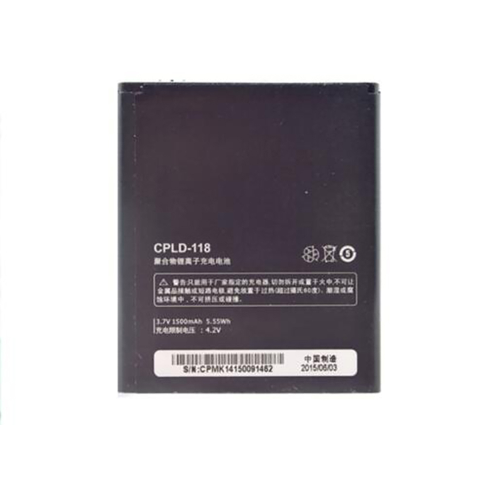 COOLPAD CPLD-118 3.7V 1500mAh Replacement Battery