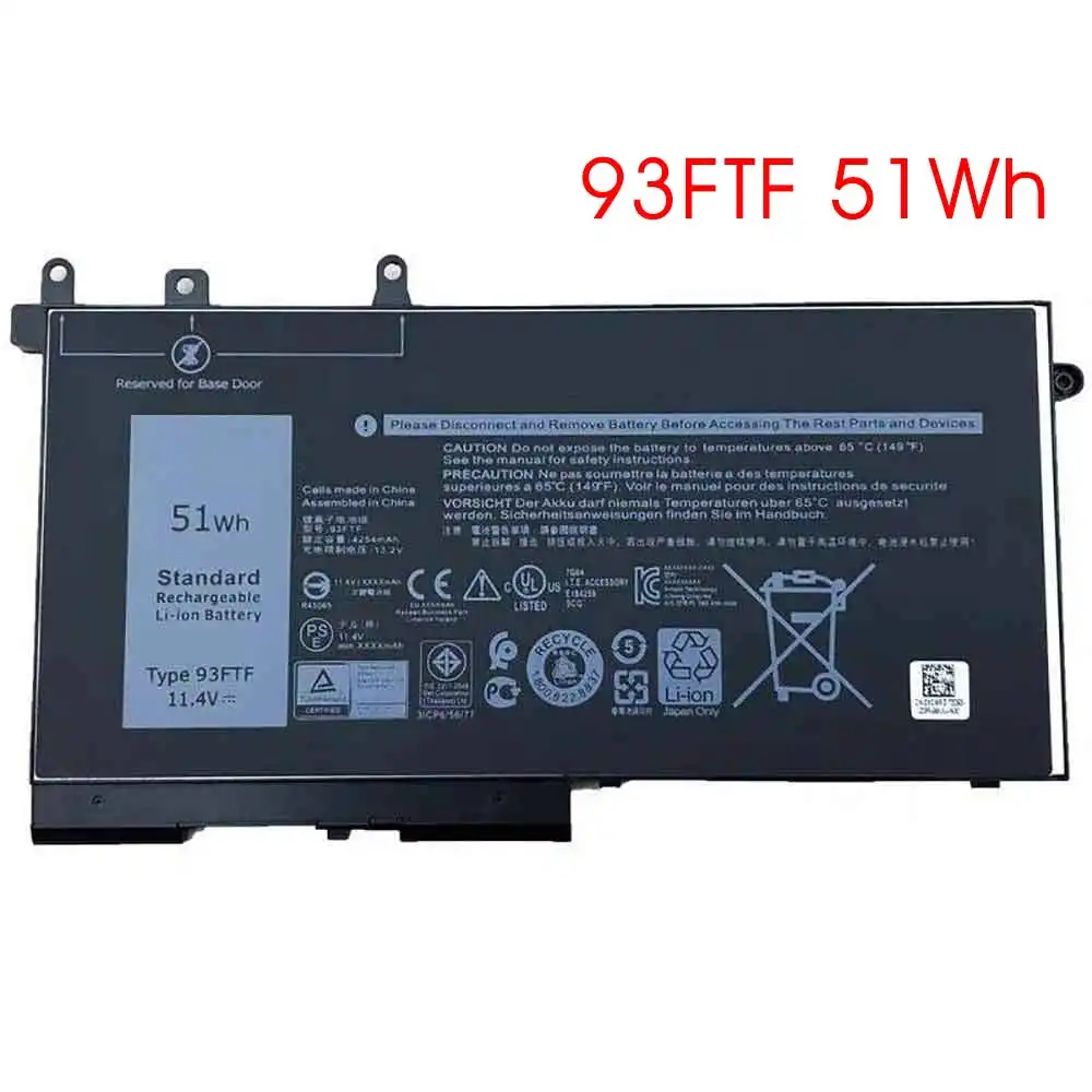Dell Latitude 5280 5480 5580 5290 5490 D4CMT 4YFVG