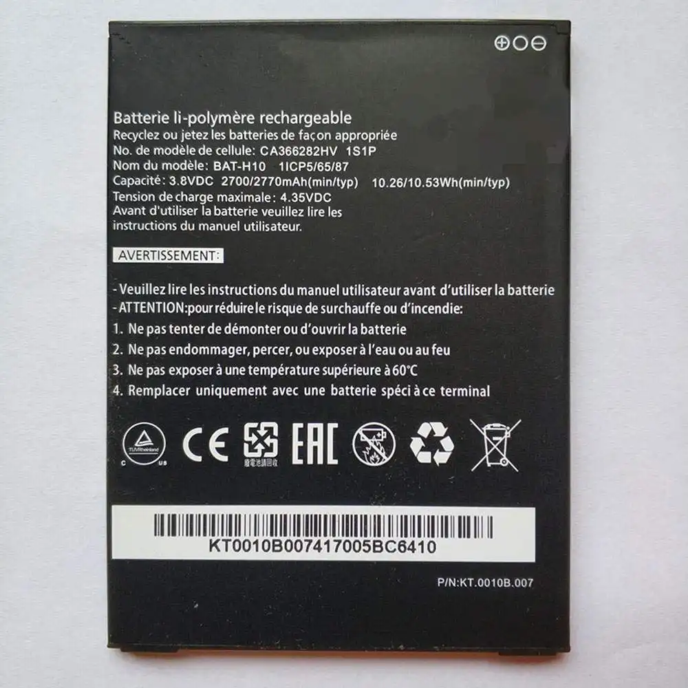 Acer BAT-H10 1ICP5/65/87