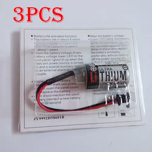 Toshiba JZSP-BA01 YASKAWA PLC with ER3V/3.6V black plug