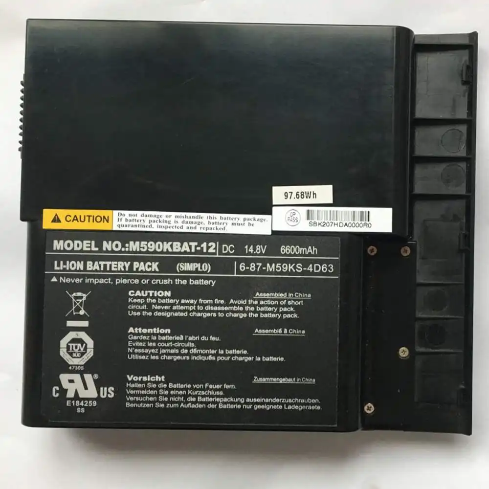 Clevo M59 M59K M59KE M590 M590K M590KE 87-M59KS-4D63